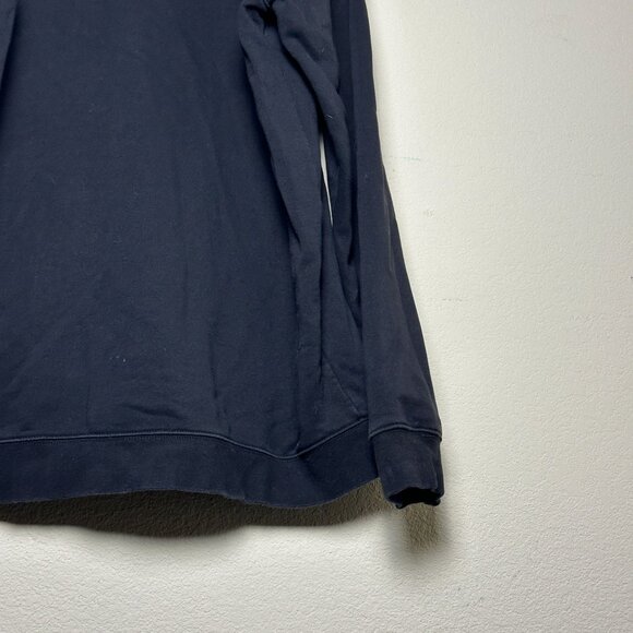 Y2K CSG Black Heavyweight Minimal Hoodie Men 3XL Casual Gymwear Tall Sweater - Picture 11 of 12